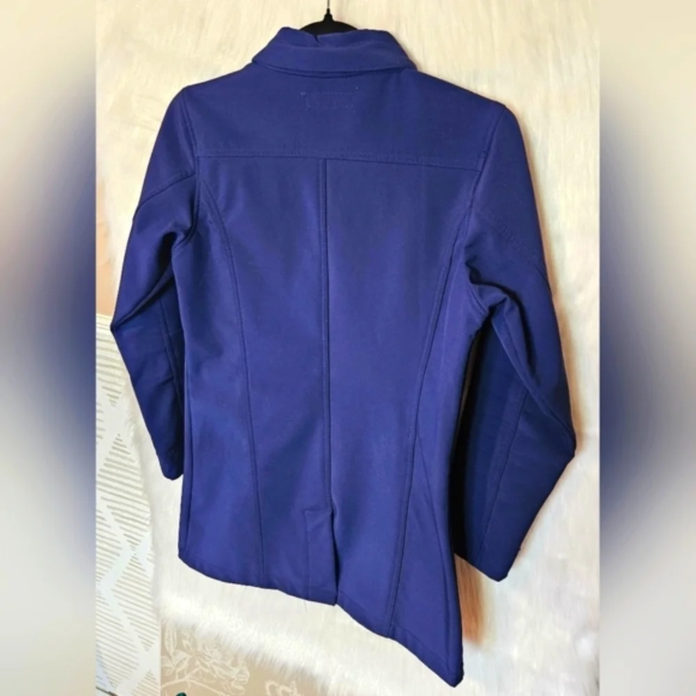 Northfield Women's Softshell Fleece Lined Navy Winter Jacket - Picture 4 of 8